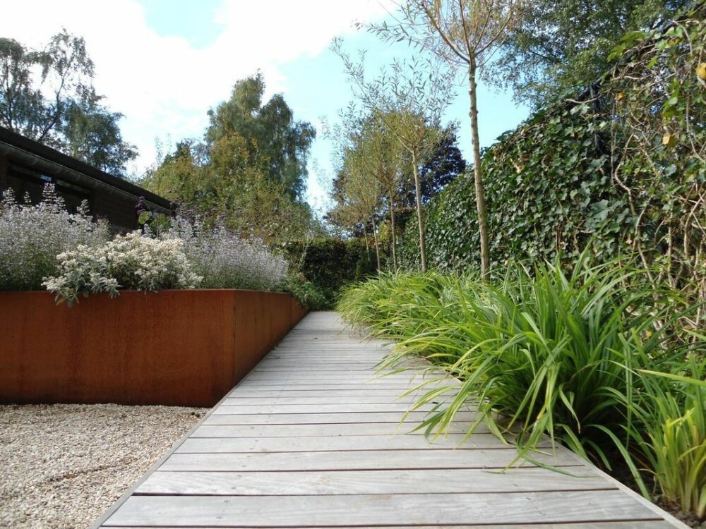 ADEZZ Corten Steel Retaining Wall - Image 2