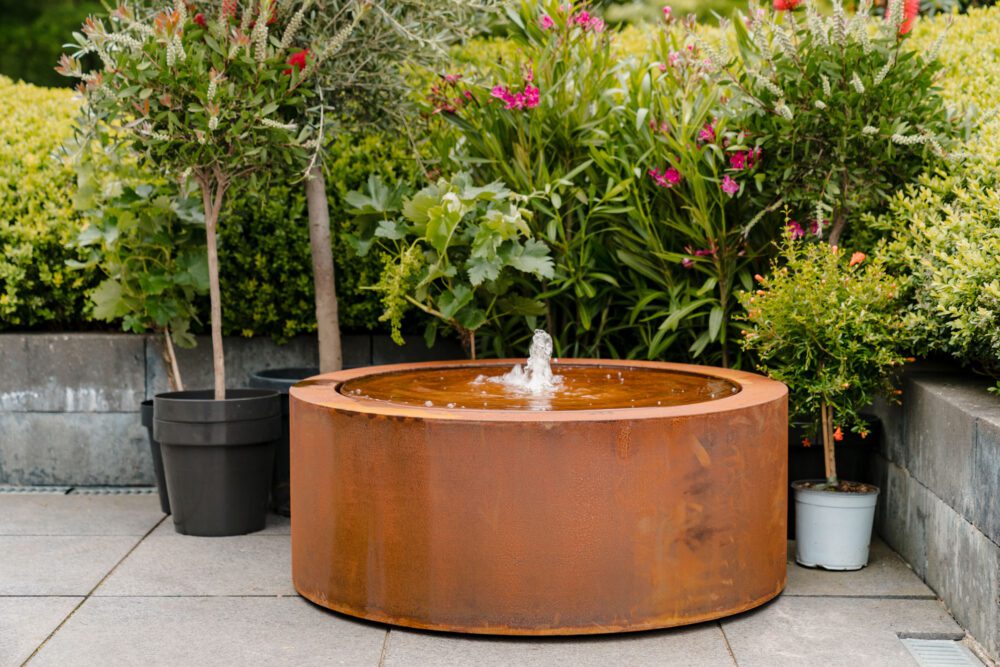 ADEZZ Corten Water Table Round - Image 3
