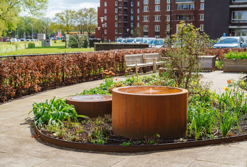 ADEZZ Corten Water Table Round - Image 2