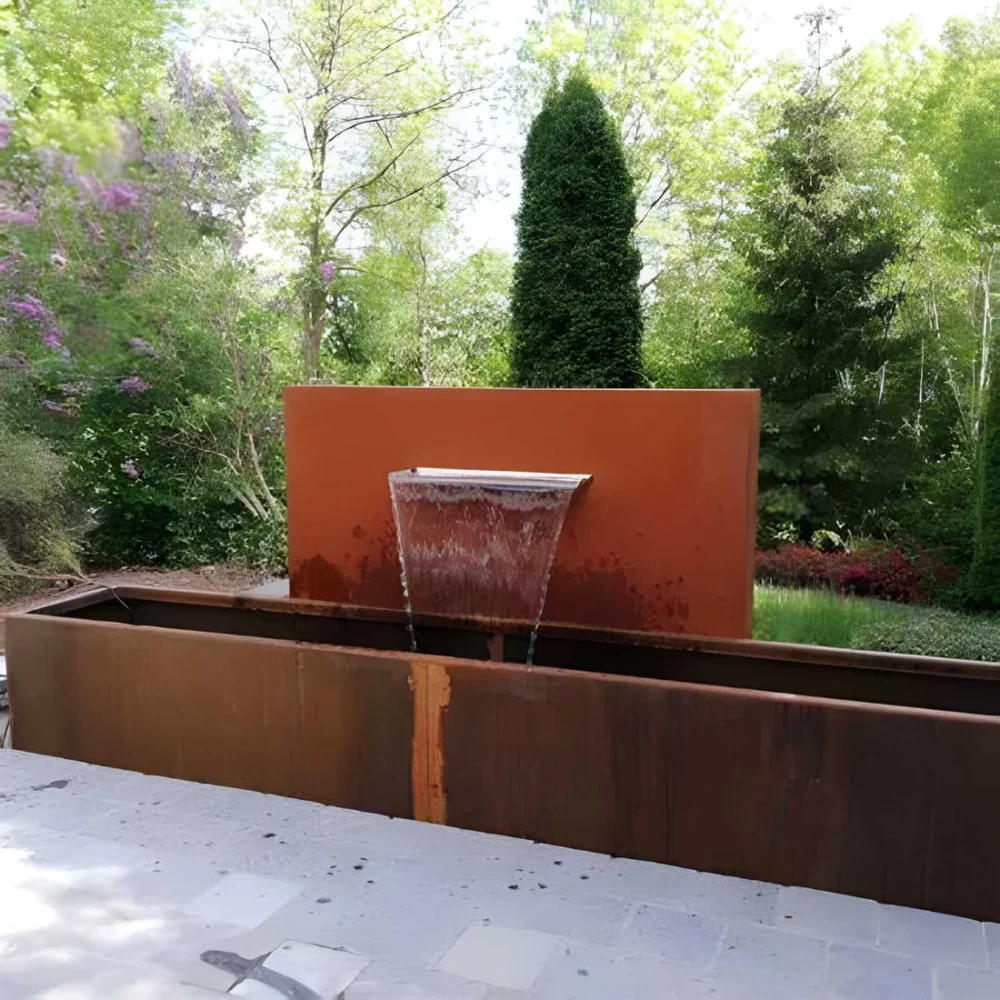 ADEZZ Corten Pond wall free-standing - Image 2